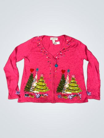 Tiara International Christmas Collection Cardigan