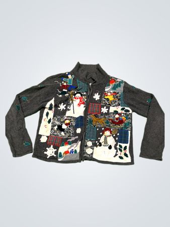 Designers Originals Studio HO HO HO Hässlicher Weihnachtspullover
