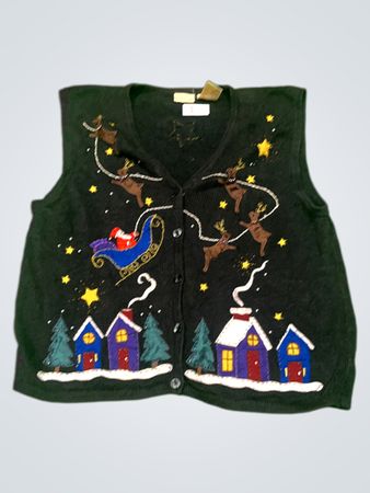 Bobbie Brooks Damen Weihnachtsweste