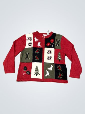 Damen Croft & Barrow Hässlicher Weihnachtspullover