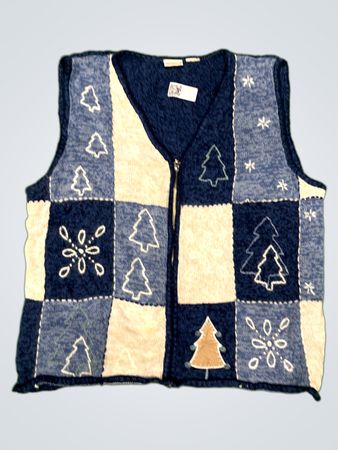 NorthCrest Damen Weihnachtsbaum Weste