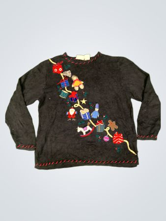 Basic Editions Feiertags Hässlicher Weihnachtspullover