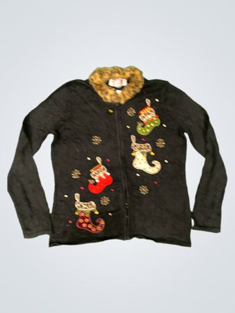 Tiara International Christmas Collection Cardigan
