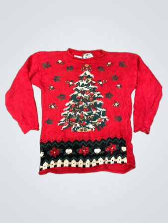Tiara International Weihnachtsbaum Pullover