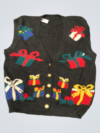 Ärmellose Weihnachtsgeschenk-Sweater-Weste
