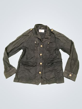 Dunkel gefärbte Jacke