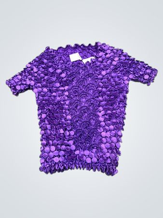 Lila Popcorn-Top