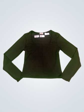 Zagora Styled for Women Schwarzes Langarm-Oberteil