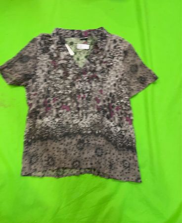 GERRY WEBER Damen-Bluse mit kurzen Ärmeln