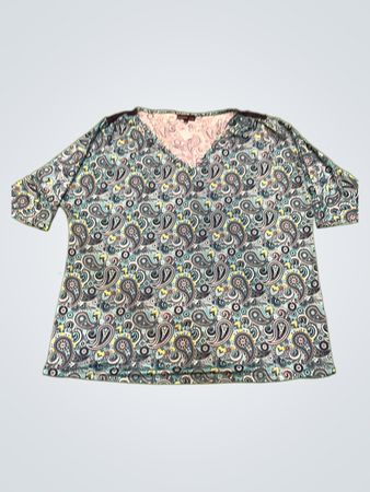 LenaLena von jbc Paisley-Print V-Ausschnitt Top