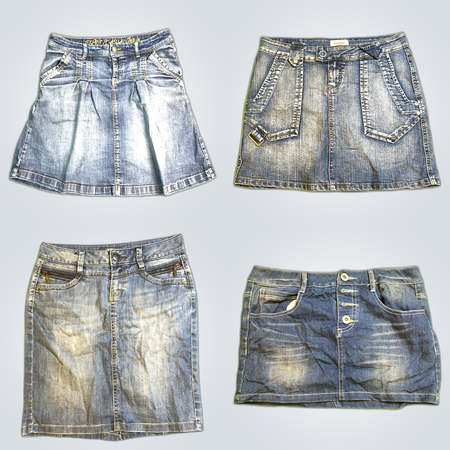 Denim Mini Skirt Bundle