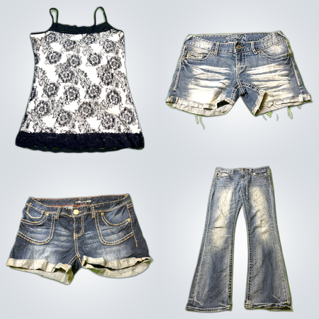 Maurices Y2K Denim Shorts