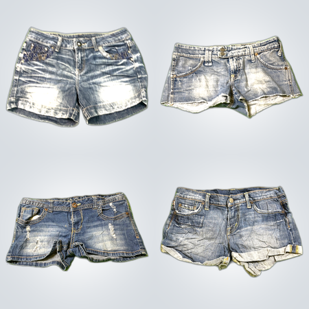 Y2K Denim Shorts Bundle