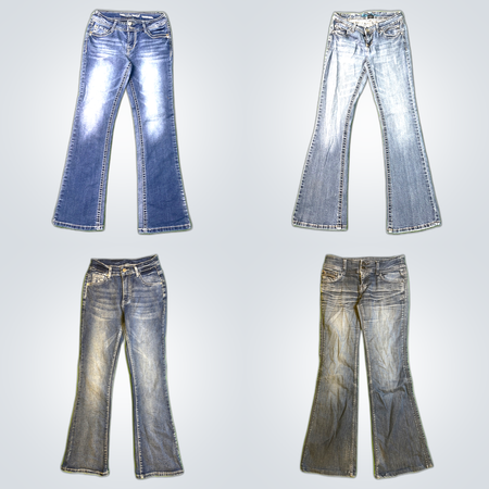 Bootcut and Slim Fit Jeans