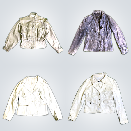 Ensemble de luxe en cuir : 1. eleven, Cruze, Goose Oraft, Nadine, Saks et plus