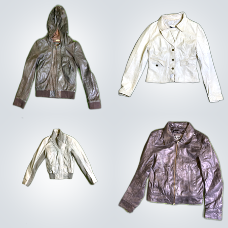 Brown Leather Jackets Bundle