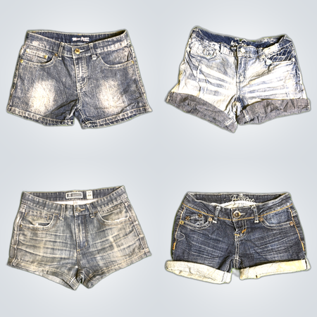 Y2K Denim Shorts Bundle