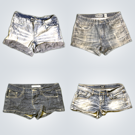 Y2K Denim Shorts Bundle