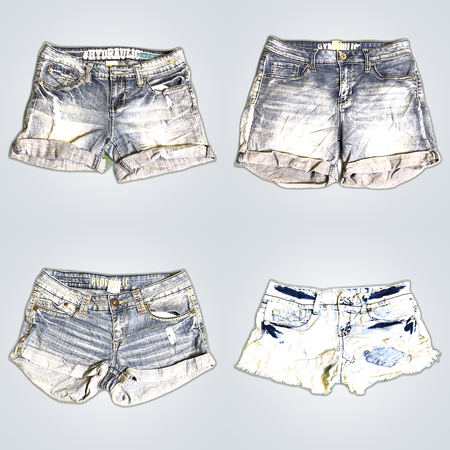 Hydraulic Y2K Denim Shorts