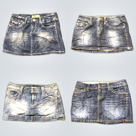 Y2K Denim Skirts Bundle