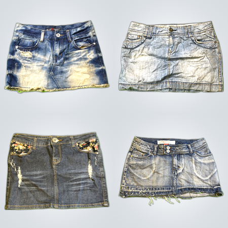 Y2K Denim Mini Skirts Unknowns