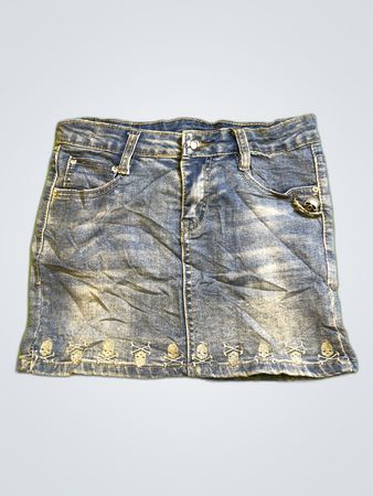 Unbranded Denim Mini Skirt