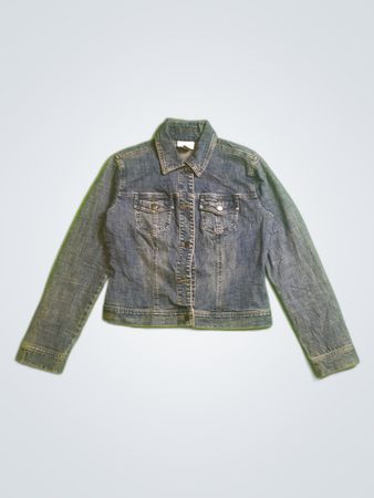 Veste en denim Ann Taylor LOFT