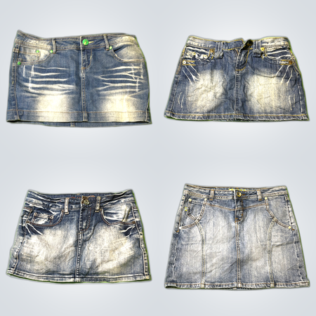 Y2K Denim Skirts Bundle