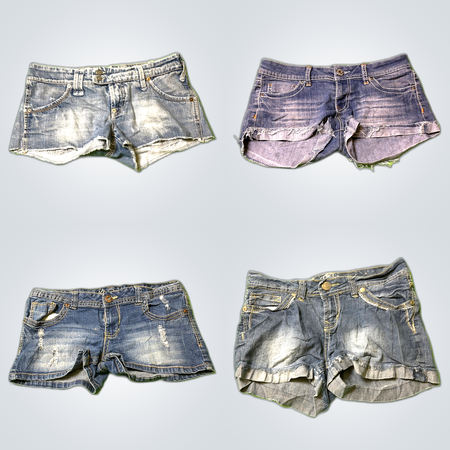 Y2K Denim Shorts Bundle