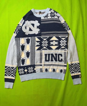 Mitchell & Ness UNC Knit Sweater
