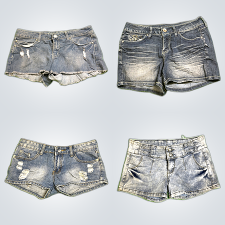 Y2K Denim Shorts Bundle