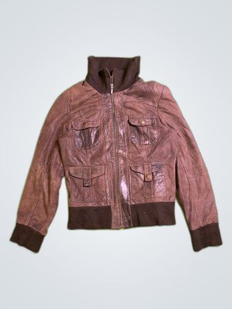 Chaqueta de Cuero Modomod