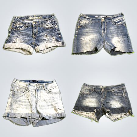 Wallflower Y2K Denim Shorts