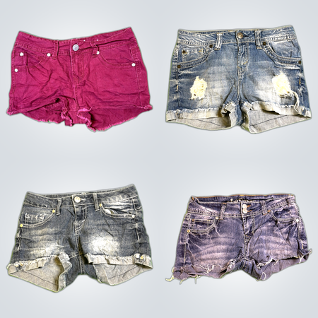 Wallflower Y2K Denim Shorts
