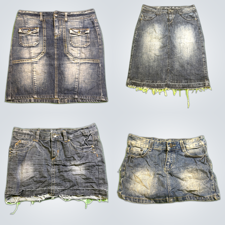 Y2K Denim Skirt Bundle