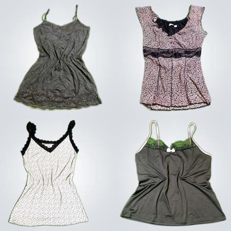 Y2K Lace Trim Camisoles