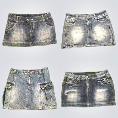 Y2K Denim Skirts Bundle