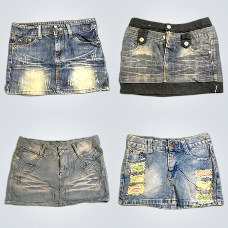 Y2K Denim Skirts Bundle