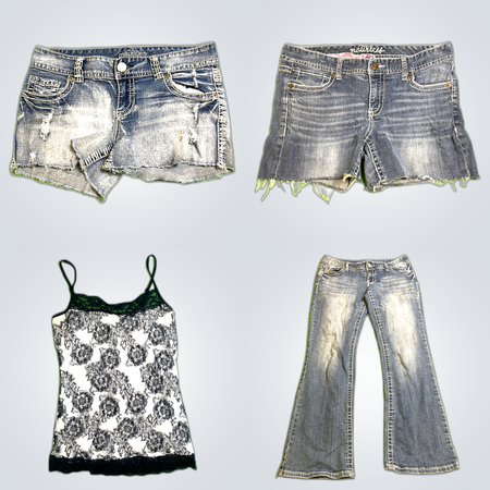 Maurices Y2K Denim Shorts
