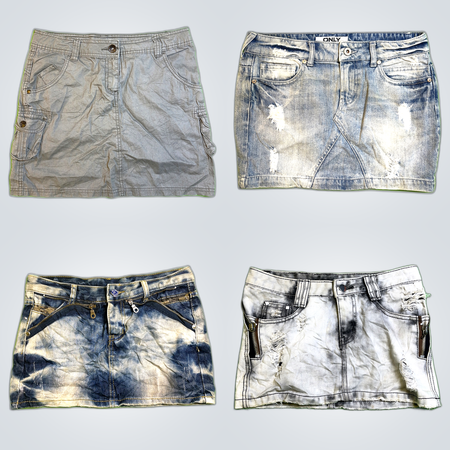 Y2K Denim Skirts Bundle