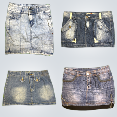 Y2K Denim Skirt Bundle