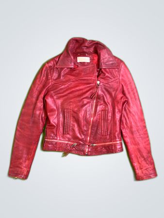 D'Arienzo Red Leather Jacket