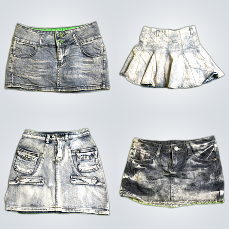 Y2K Denim Skirts Bundle