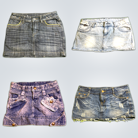 Y2K Denim Skirts Bundle