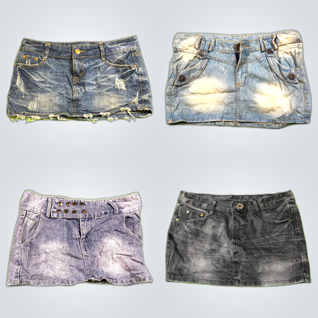 Y2K Denim Skirts Bundle