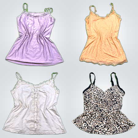 Lace Camisoles and Tops