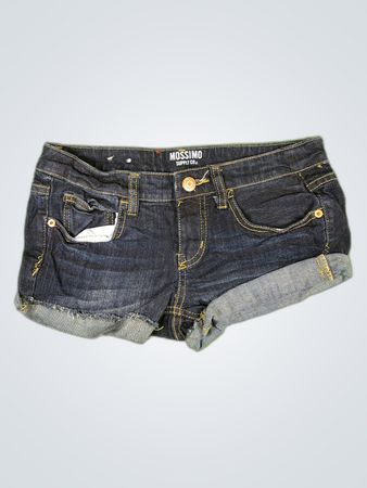 Y2K Denim Micro Mini Shorts