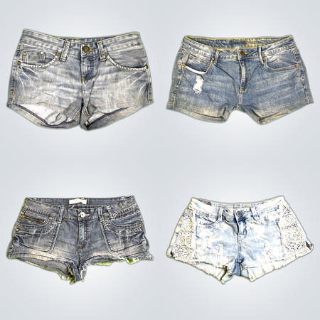 Y2K Britney Girls Era Micro Mini Shorts