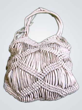 Unbranded Beige Woven Tote Bag