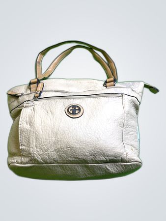 Guess Beige Tote Handbag